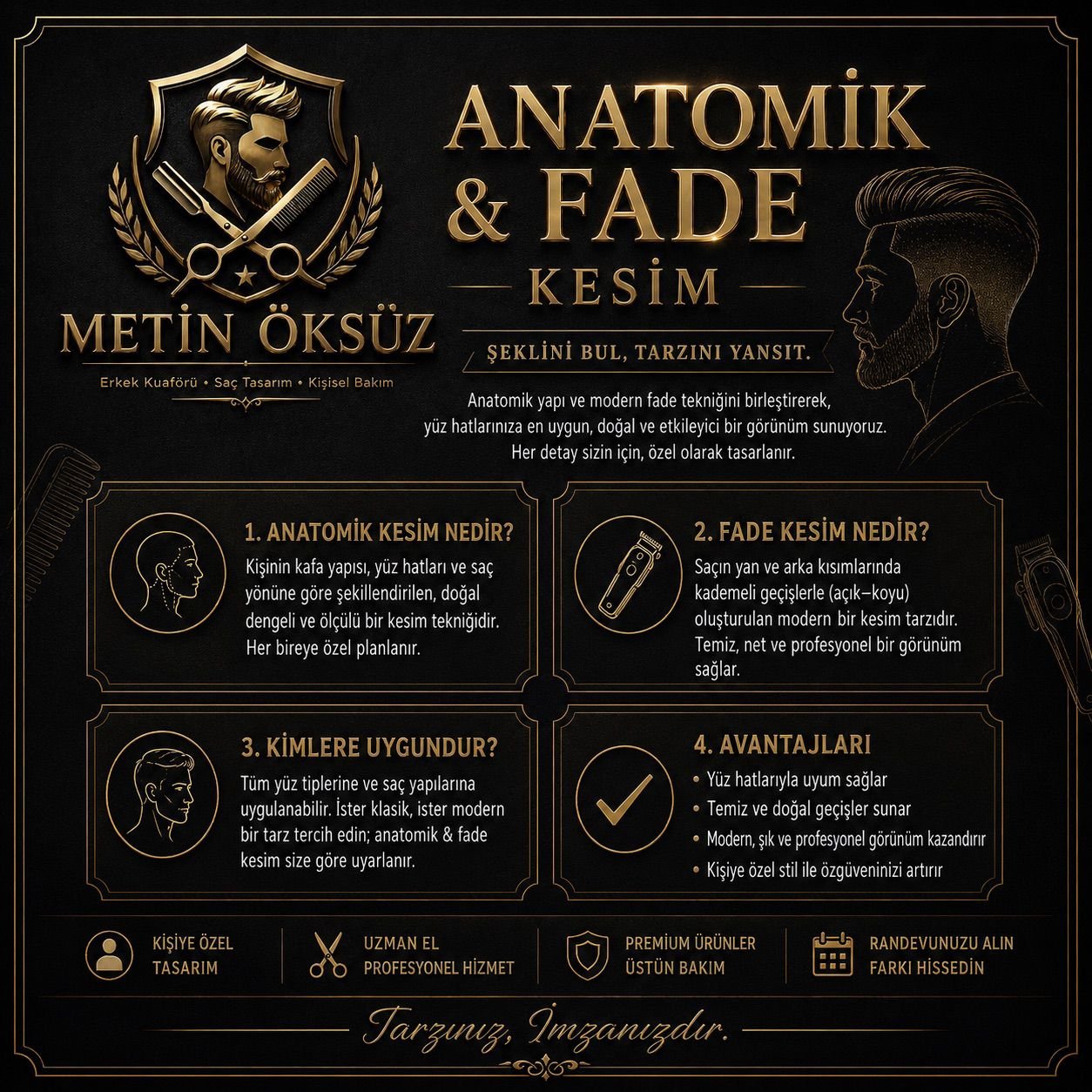 Anotomik & Fade Kesim: